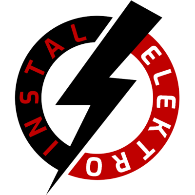 Instal Elektro Oświęcim - Logo_białe_tło i przezroczyste litery